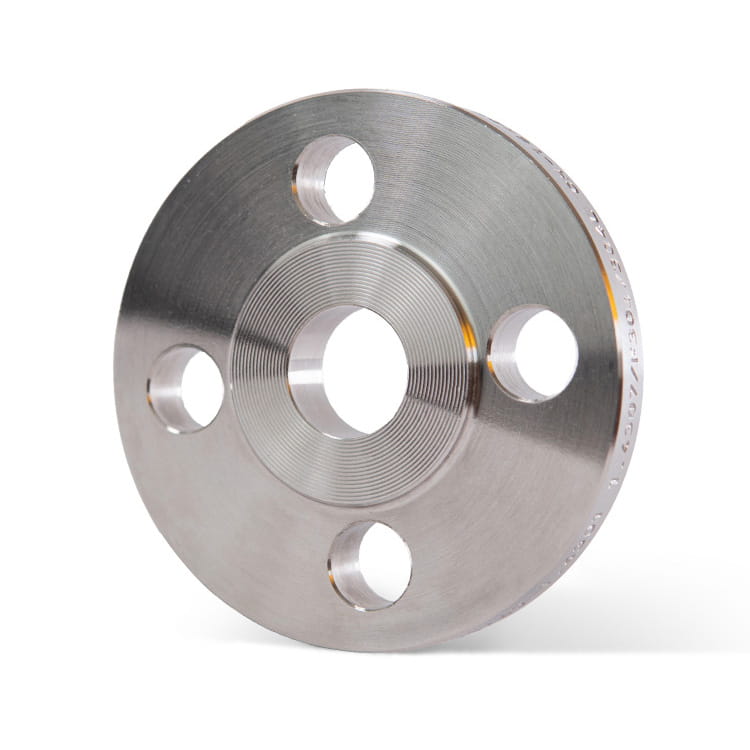 Bride forgée plate DN25 33.7 mm PN10/16/25/40 (EN1092-1/01B) en acier inoxydable 1.4541 / 321